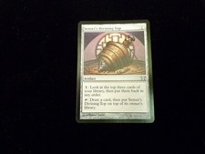 SENSEI'S DIVINING TOP-CHAMPIONS OF KAMIGAWA EDITION-MAGIC THE GATHERING CARD.