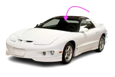 Se adapta a: Camaro 1993-2002, Pontiac Firebird cupé 2D, vidrio parabrisas delantero conv Foto 1 de 4