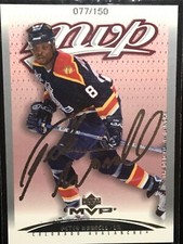 2003-04 Upper Deck MVP silver script 077/150 Peter Worrell