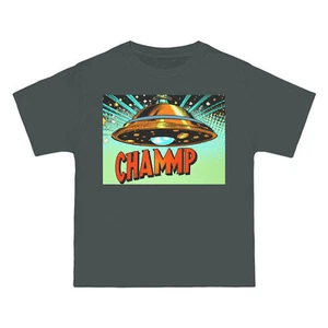 UFO CHAMMP 3 - AI Art - Beefy-T® Short-Sleeve T-Shirt - Picture 1 of 49