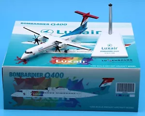 Modelo de avión fundido a presión JC Wings 1:200 Luxair Bombardier Dash8-Q400 LX-LQI - Imagen 1 de 13