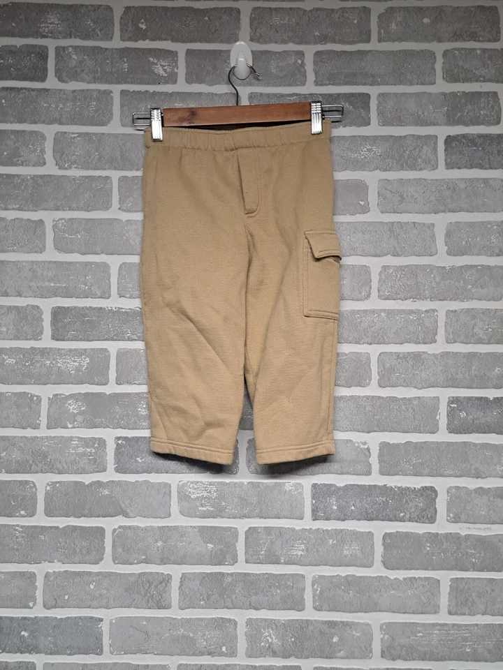 Pantalones Bugle Boy Auténticos Beige Niño Carga Polar Niños Talla 3T Foto 1 de 4
