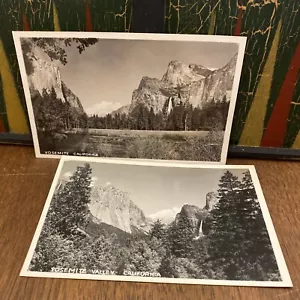 RPPC Postcard USA Vintage Yosemite California Unposted Undivided Back - Picture 1 of 7