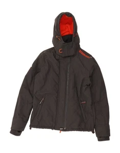 SUPERDRY Herren The Windcheater Windbreaker Jacke mit Kapuze UK 42 XL Grau DB14 - Bild 1 von 3