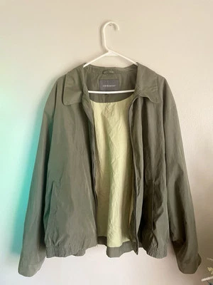 Chaqueta Croft & Barrow Para Hombre XXL Cuello Verde Cremallera Foto 1 de 4