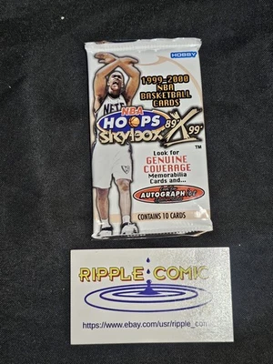 1999-00 Skybox Hoops Decade 89x99 Basketball Factory Sealed Hobby Pack - Image 1 of 2