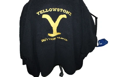 Yellowstone x G.I.L.I. the Lounger Oversized Sherpa Hoodie Blk 4X/5X - Image 1 of 4