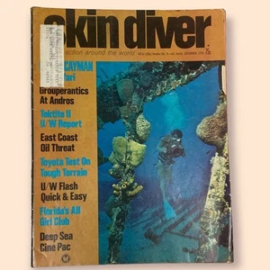 1970 Skin Diver Magazine December 1970 - Grand Cayman, Gholson 2000 Camera - Imagen 1 de 5