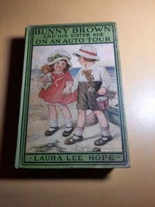 1917 Antique Classic Book “Bunny Brown and His Sister Sue On A Auto Tour ” - Picture 1 of 5