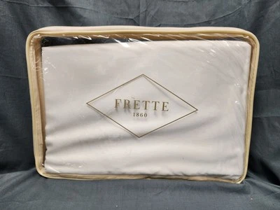 Sábana Ajustable Frette Raso King 79 in x 81 in 100% Algodón Ropa de Cama Leche ¡NUEVA! Foto 1 de 4