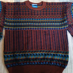 Suéter Pendleton Lobo Vintage Cuello Redondo Grande 100% Lana Virgen *leer Desc* - Imagen 1 de 13