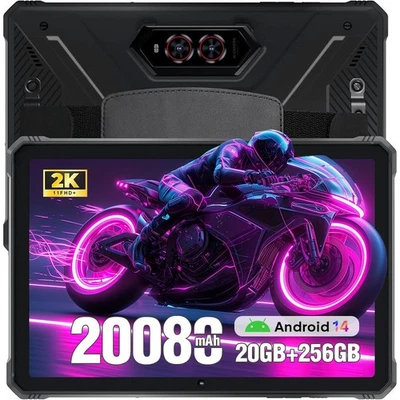 HOTWAV R9 Pro 11 Zoll Outdoor Tablet 20080mAh 20GB+256GB Dual SIM 4G LTE 5G WiFi - Bild 1 von 4