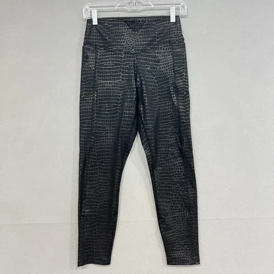 Leggings Rosa Victoria's Secret Mujer Medianos Negros Metálicos Ultimate Leggings Foto 1 de 4