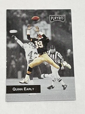 1993 Playoff Football Promo #3 - Quinn Early - New Orleans Saints - Image 1 of 2