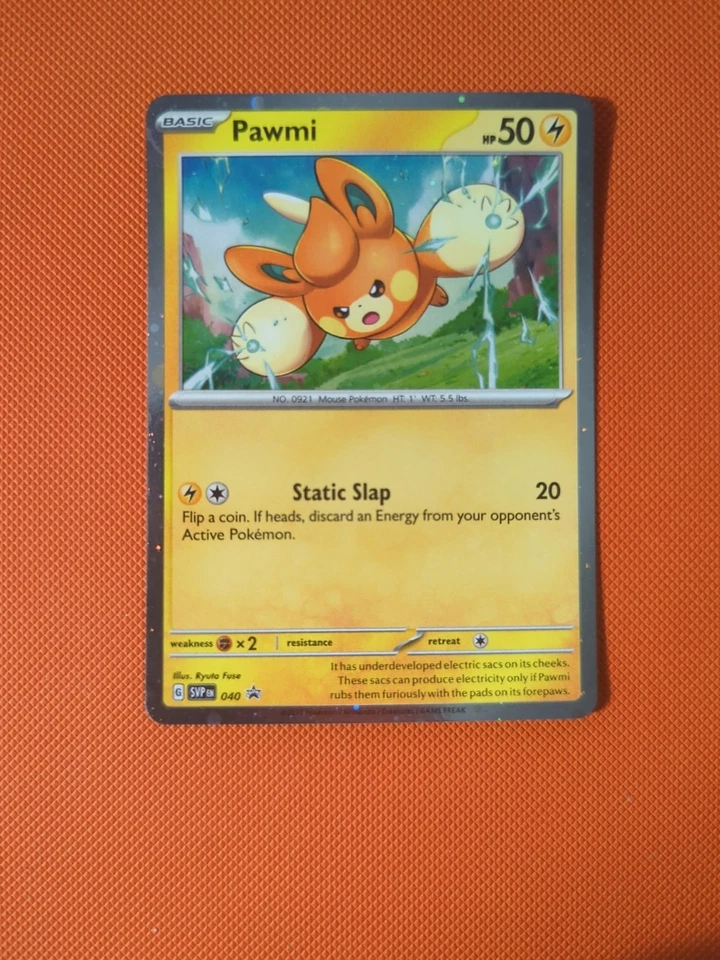 Pawmi - 040 (Cosmos Holo) 040 Sv: Scarlet & Violet Promo Cards Holo - Image 1 of 1