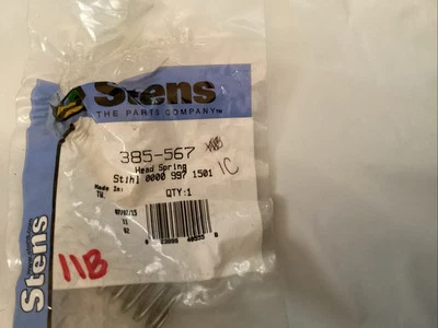 New Stens 385-567 Head Spring for Stihl 0000 997 1501 - Image 1 of 2