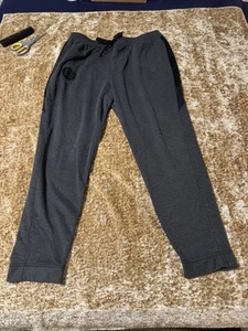 Dallas Mavericks Nike Athletic Pants Men's Black Grey Dri Fit Xxl - Picture 1 of 8