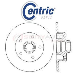 Centric C-TEK Disc Brake Rotor for 1995-1998 Volkswagen Golf 2.8L V6 - Kit bd - Picture 1 of 5