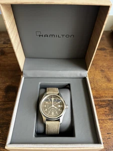 Khaki Field Automatic Green Dial Men's Watch H70595963 - Picture 1 of 6