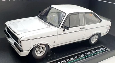 Sun Star 1/18 Scale Diecast 4633R 1976 Ford Escort MKII RS Mexico Diamond White - Image 1 of 4