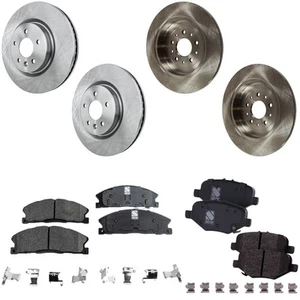 Front & Rear Brake Disc Rotors and Pads Kit for Ford Explorer Lincoln MKT Flex - Picture 1 of 12
