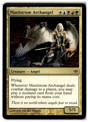 MTG Maelstrom Archangel - Conflux Moderately Played English - Image 1 of 3