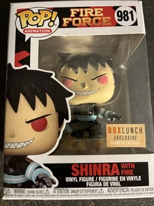Funko Pop! Vinyl: Fire Force - Shinra with Fire (Leuchtet im Dunkeln) - Lunchbox - Bild 1 von 6