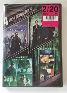 The Matrix Collection DVD 4 Film Favorites Brand New Sealed Keanu Reeves - Picture 1 of 2