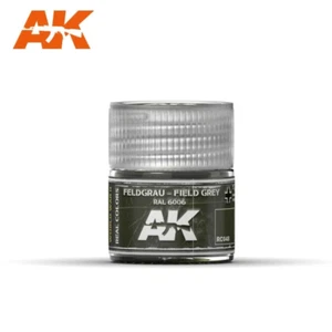 AK Interactive Real Colors Feldgrau-Field Grey RAL 6006 10ml - Picture 1 of 1