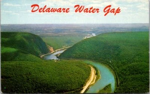 Vintage Postcard 1961 Delaware Water Gap Gateway to the Pocono Mountains PA - Picture 1 of 2