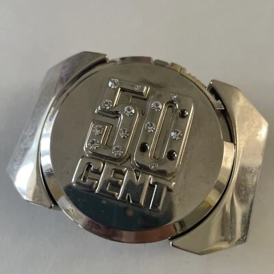 Encendedor vintage con hebilla de cinturón de rap de 50 centavos Foto 1 de 4