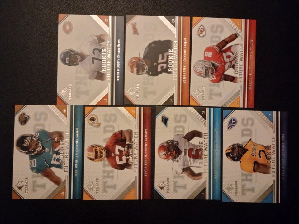 7 ct lot of Different 2009 SP Threads RC Rookie - Image 1 of 1