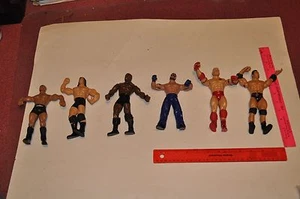 WWE WWF Figure Jakks Pacific Ruthless Aggression 2003 Rare Six of them. - Picture 1 of 4