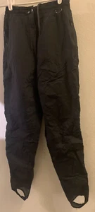 SKI GEAR Women's Snow Pants W/ Adjustable Waist BLACk Size MED. - Picture 1 of 3