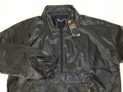 Chaqueta Under Armour XStorm Mujer Negra Media Cremallera Repelente al Agua Grande NUEVA Foto 1 de 4