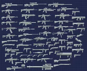 Action Figure - Toy Guns Collection - 1:18, 1:12, 1:10 Scales - Picture 1 of 85
