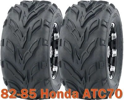 (2) Juego de neumáticos 16x8-7 16x8x7 WANDA ATV para Honda ATC70 1982-1985 Foto 1 de 4