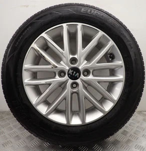 KIA RIO MK4 15" SILVER ALLOY WHEEL ROADSTONE TYRE 185/65R15 52910-H8150 - Picture 1 of 23