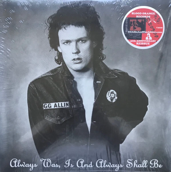 GG Allin & The Jabbers Always Was, Is 40th ann. Blood Orange 500 made NH punk Foto 1 de 1