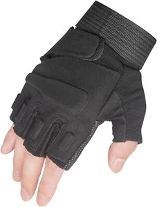 Tactical Combat Gloves Half Finger Airsoft Shooting Hunting Gloves for Men Women - Picture 1 of 12