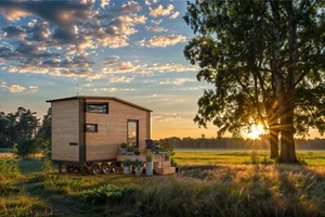Domix Kleine Oase: Freiheit auf Rädern – Ihr exklusives Tiny House - Bild 1 von 12