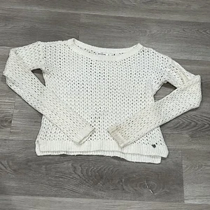 Abercrombie Kids Girls Sweater XL X-Large Knitted Long Sleeve Acrylic Nylon Wool - Picture 1 of 8