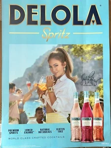 Delola Spritz Promo Werbeposter 20"" x 28"" - Jennifer Lopez, JLO - Bild 1 von 7