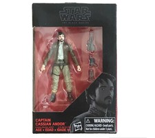 Star Wars Black Series CAPTAIN CASSIAN ANDOR Walmart Exclusive Rogue One 3.75