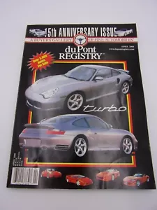Du Pont Registry Magazine April 2000 Gallery of Fine Auto 15th Anniversary Issue - Picture 1 of 10