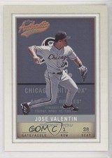 2002 Fleer Authentix Front Row /150 Jose Valentin #105