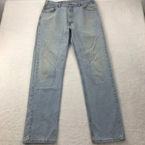 Vintage Levi's Jeans Men's 36x34 Blue Denim 505 Regular Fit Grunge Faded Y2K - Picture 1 of 15