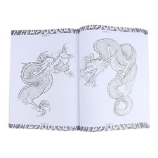 Libro di consultazione del tatuaggio di trucco del corpo del libro del libro