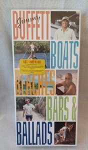 Jimmy Buffett Boats Beaches Bars Ballads 4 CD Box Set Factory Sealed - Picture 1 of 9