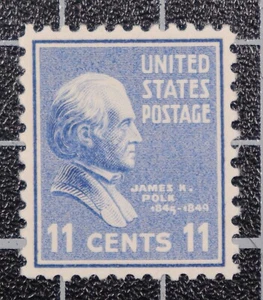 Scott 816 - 11 Cents Polk - MNH - PSE Cert Grade 95 - SCV - $40.00 - Picture 1 of 3